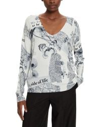 Desigual - Jersey de Punto Plano para Mujer Sudadera - Lyst