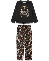 Women'secret - Pyjama Met Lange Mouwen En Lange Broek - Lyst