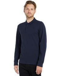 Tommy Hilfiger - Tommy Jeans Polo ches Longues Slim Solid Coton - Lyst