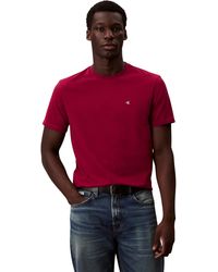 Calvin Klein - T-Shirt Kurzarm Classic Monogram Tee mit Rundhalsausschnitt - Lyst