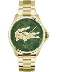 Lacoste - Orologio con Movimento al Quarzo a Tre Lancette da Uomo Collezione LE CROC con Cinturino in Acciaio Inossidabile di Colore - Lyst
