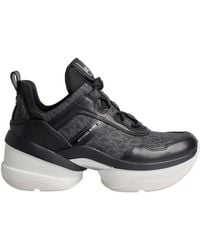Michael Kors - Sneakers Olympia in Pelle 43F3OLFS1B da Donna - Lyst