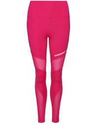 Superdry - Training 7/8 Mesh Legging WS311708A Pink Raspberry Sorbet 6 Mujer - Lyst