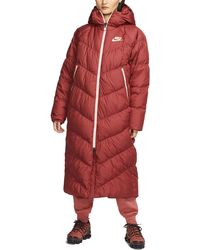lange nike winterjas dames