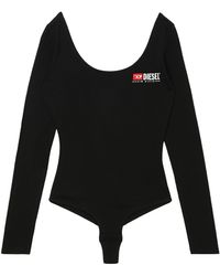 DIESEL - Long-sleeve Body With Logo Print - Lyst