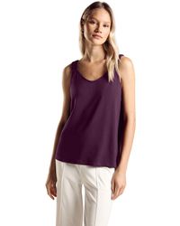 Street One - A321661 Top mit V-Neck - Lyst