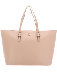 Tommy Hilfiger - Sac à Main TH Timeless Med Tote en Similicuir - Lyst