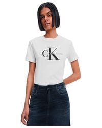 Calvin Klein - Jeans S/s T-shirts Voor - Lyst