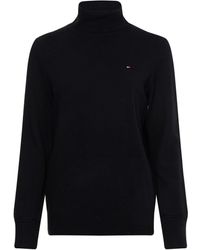 Tommy Hilfiger - Wool Cashmere ROLL-NK Sweater Pullover - Lyst