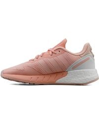 adidas - Originals S Zx 1k Boost Running Shoes Glow Pink/vapour Pink/white 5 - Lyst