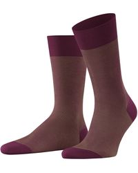 FALKE - Fine Shadow M So Cotton Patterned 1 Pair Socks - Lyst