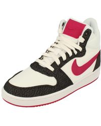 Nike - S Court Borough Mid Prem Trainers 844907 Sneakers Shoes - Lyst