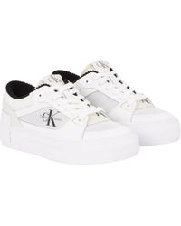 Calvin Klein - Jeans Trainers Bold Flat Lace Vulcanised - Lyst