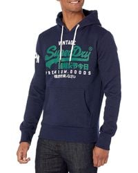 Superdry - Sweat à capuche vintage logo en coton bio - Lyst