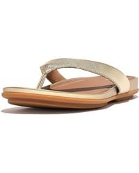 Fitflop - Gracie Leather Flip-flops - Lyst