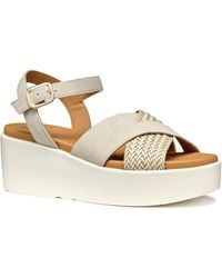 Geox - D Xand 2.2s B Wedge Sandal - Lyst