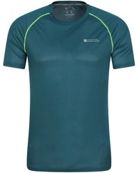 Mountain Warehouse - Aero Ii Mens Short Sleeve Top - T-shirt, Lightweight Tee Shirt, Breathable Top - For, Gym, Sports, Outdoor - Lyst