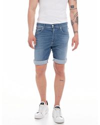Replay - RBJ.901 Recycled Jeans-Shorts - Lyst