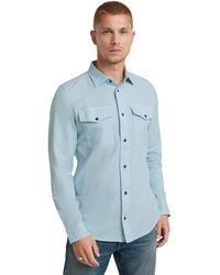 G-Star RAW - Marine Slim Shirt Ls - Lyst