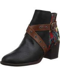 Desigual - Shoes Alaska Tapestry Ankle Boots - Lyst