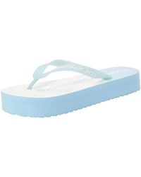Calvin Klein - Jeans Beach Sandal Flatform MONOLOGO YW0YW01617 Tongs - Lyst