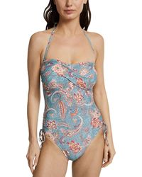 Esprit Bodywear Tampa Beach NYRpadded Swimsuit Badeanzug in Blau | Lyst DE
