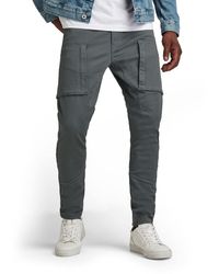 G-Star RAW Zip Pocket 3D Skinny Cargo Pantalones - Gris