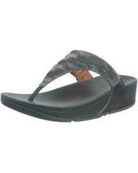 Fitflop - Lulu Glitz Toe-post Sandals Flip-flop - Lyst