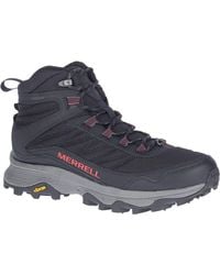 Merrell - Moab Speed Thermo Mid Wp Spike-black Low-top Sneakers - Lyst