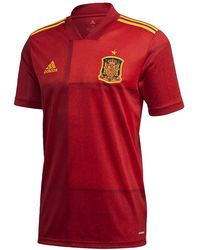 adidas - 21 Spain Home Jersey - Red-yellow - Lyst