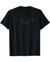 Dune - Dune Fear Is The Mind Killer Logo T-shirt - Lyst