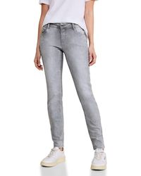 Street One - Graue Casual Fit Jeans - Lyst