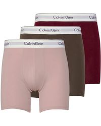 Calvin Klein - Calvin Klein 3 Pack Boxer Briefs - Lyst