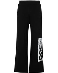 HUGO - Nasuede Jersey-Trousers - Lyst