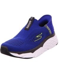 Skechers - Max Cushioning Elite Advantageous Plus Size Sports Shoes Blue 220389 Blbk Large Shoes - Lyst