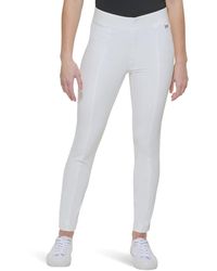 Calvin Klein - Everyday Ponte Fitted Pants - Lyst