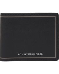 Tommy Hilfiger - Black Wallet Am0am11864-bds - Lyst
