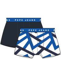 Pepe Jeans - Zigzag Print Tk 2P Trunks - Lyst