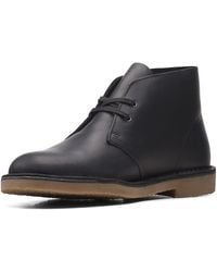 Clarks - Bushacre 3 Black Leather 8.5 D - Lyst