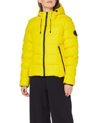 Superdry Spirit Puffer Icon Jacket Blouson - Jaune