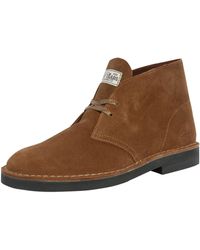 Clarks - Desert Boot Evo Suede Cola Stiefel 42 EU - Lyst