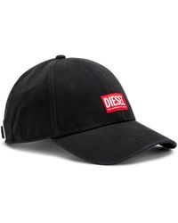 DIESEL - Cappello da baseball con patch logo - Lyst