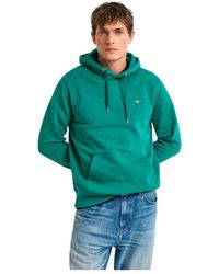 GANT - REG Shield Hoodie Kapuzenpullover - Lyst