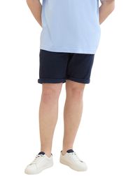 Tom Tailor - Plussize Slim Chino Bermuda Shorts mit Stretch - Lyst