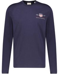 GANT - Reg Medium Archive Shield Ls T T-shirt - Lyst