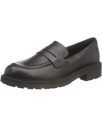 Clarks - Orinoco 2 Penny Leather Shoes In Black Patent Standard Fit Size 5.5 - Lyst