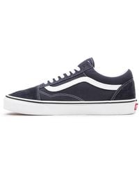 Vans - Unisex Adults' Classic Slip On, Navy, 15 Uk - Lyst