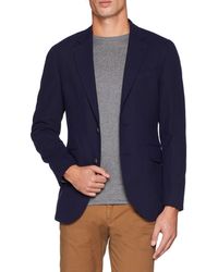 Hackett London Mens Micro Stitch Blazer Jumper