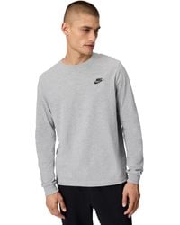 Nike - Sportswear Club Long-sleeve T-shirt - Lyst
