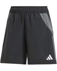 adidas - Teamsport Textiel - Shorts Tiro 24 Competition Downtime Short Zwart-grijs - Lyst